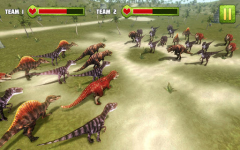 اسکرین شات بازی Jurassic Battle Simulator 3D 3