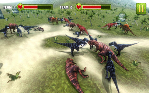 اسکرین شات بازی Jurassic Battle Simulator 3D 4
