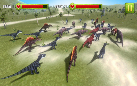 اسکرین شات بازی Jurassic Battle Simulator 3D 5