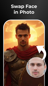 اسکرین شات 2 برنامه Swapic - AI Face Swapper