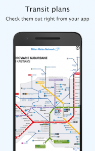 اسکرین شات برنامه Milan Transit - Offline departures and maps 2
