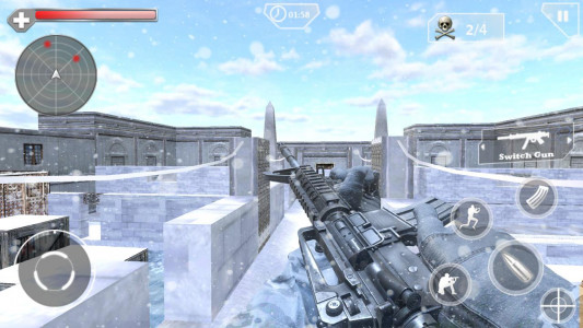 اسکرین شات بازی SWAT Sniper Army Mission 1