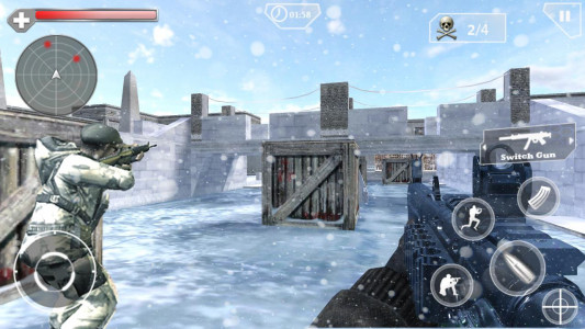 اسکرین شات بازی SWAT Sniper Army Mission 3