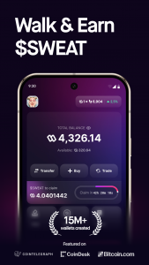 اسکرین شات برنامه Sweat Wallet - Pay with Steps 1