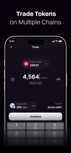 اسکرین شات 4 برنامه Sweat Wallet: Walk Into Crypto