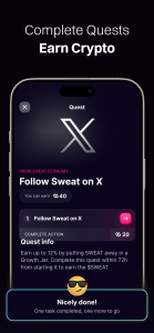 اسکرین شات 6 برنامه Sweat Wallet: Walk & Earn