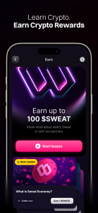 اسکرین شات 6 برنامه Sweat Wallet: Crypto & Rewards