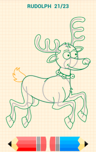 اسکرین شات برنامه How to Draw Christmas 5