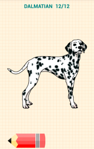 اسکرین شات برنامه How to Draw Dogs 6