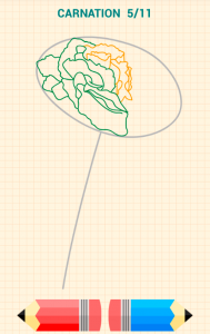 اسکرین شات برنامه How to Draw Flowers 4