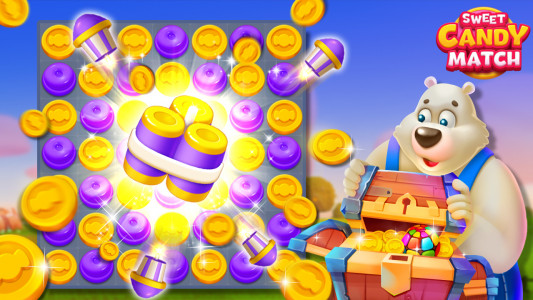 اسکرین شات 6 بازی Sweet Candy Match: Puzzle Game