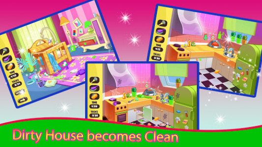 اسکرین شات بازی Sweet Baby Girl House Cleaning 1