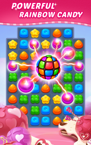 اسکرین شات 2 بازی Sweet Candy Puzzle: Match Game