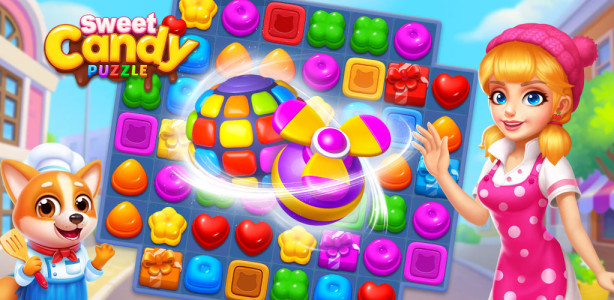 اسکرین شات 7 بازی Sweet Candy Puzzle: Match Game