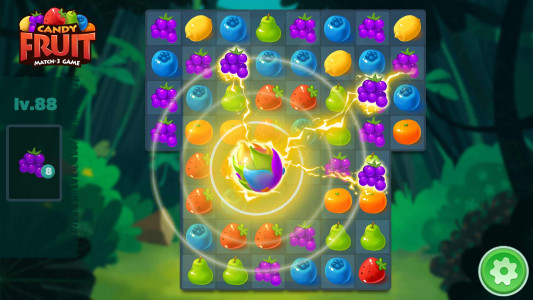 اسکرین شات 6 بازی Sweet Fruit Candy