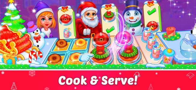 اسکرین شات 2 بازی Christmas Diary - Cooking Game