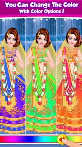 اسکرین شات برنامه Royal Indian Doll 2 Wedding Salon Marriage Rituals 5