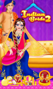 اسکرین شات برنامه Royal Indian Doll 2 Wedding Salon Marriage Rituals 6