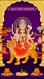 اسکرین شات 4 بازی Maa Ambe Live Aarti Darshan