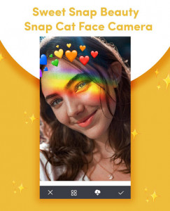 اسکرین شات برنامه Sweet Snap Beauty - Snap Cat Face Camera 7