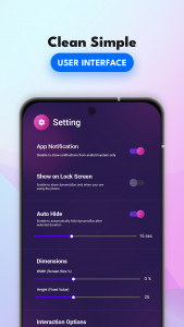 اسکرین شات 3 برنامه dynamicBar - Notification Bar