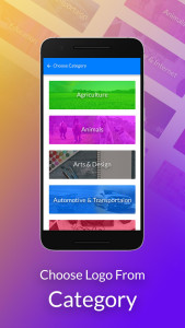 اسکرین شات 2 برنامه Logo Maker : Design Logo