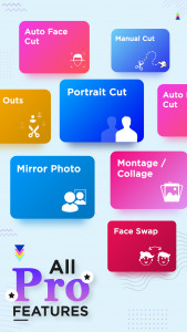 اسکرین شات 7 برنامه Cut Paste Photo Editor