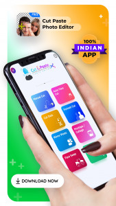 اسکرین شات 8 برنامه Cut Paste Photo Editor