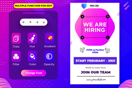 اسکرین شات 6 برنامه Poster Maker : Design Great Po