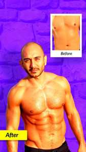 اسکرین شات 6 برنامه Six Pack Abs Photo Editor