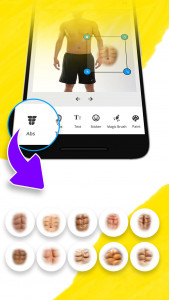 اسکرین شات برنامه Six Pack Abs Photo Editor 4
