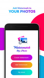 اسکرین شات برنامه Add Watermark: Photo & Logo 5