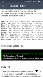 اسکرین شات برنامه Powershell Tutorial 5