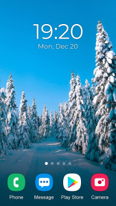 اسکرین شات 2 برنامه Blue Wallpaper 2024