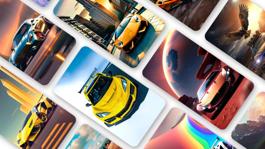 اسکرین شات 1 برنامه Car Wallpaper 2025