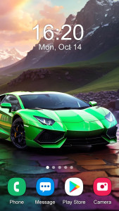 اسکرین شات 5 برنامه Car Wallpaper 2025