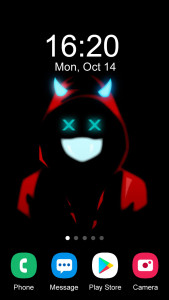 اسکرین شات 2 برنامه Dark Person Wallpaper 2025