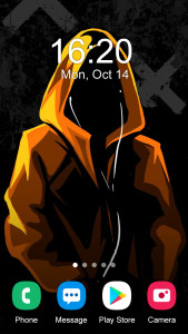 اسکرین شات 3 برنامه Dark Person Wallpaper 2025