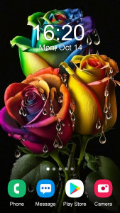 اسکرین شات 6 برنامه Flower Wallpaper 2025