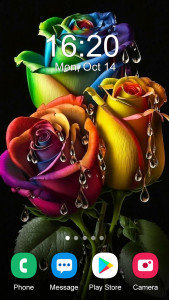 اسکرین شات 6 برنامه Flower Wallpaper 2024
