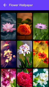 اسکرین شات 8 برنامه Flower Wallpaper 2025