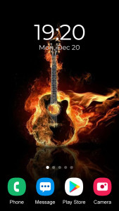 اسکرین شات 3 برنامه Guitar Wallpaper 2025