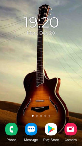 اسکرین شات 2 برنامه Guitar Wallpaper 2025