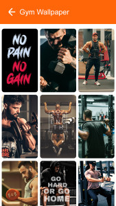 اسکرین شات 8 برنامه Gym Wallpaper 2025