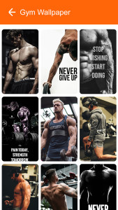 اسکرین شات 7 برنامه Gym Wallpaper 2025