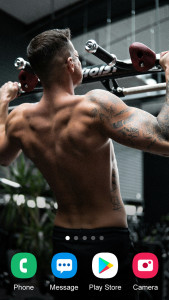 اسکرین شات 3 برنامه Gym Wallpaper 2025