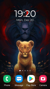 اسکرین شات 6 برنامه Lion Wallpaper 2025