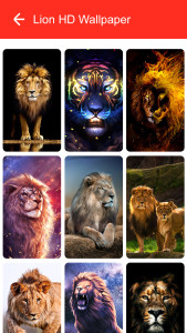 اسکرین شات 7 برنامه Lion Wallpaper 2025