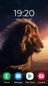 اسکرین شات 5 برنامه Lion Wallpaper 2025