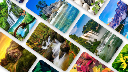 اسکرین شات 1 برنامه Nature Wallpaper 2025